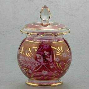 Large Blown Glass Candy Dish