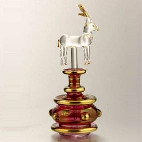 Animal Glass Perfume Bottle