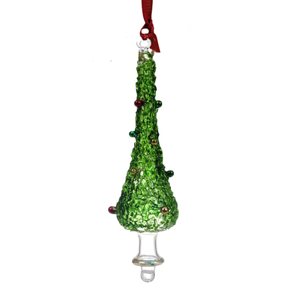 Hand Blown Glass Christmas Tree