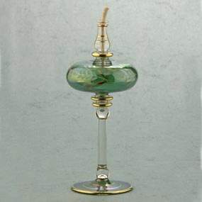 Glass Oil Burners and Oil Lamps