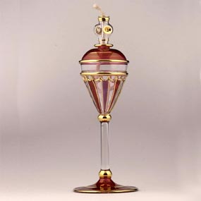 Glass Oil Burners and Oil Lamps