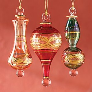 Glass ornaments lots